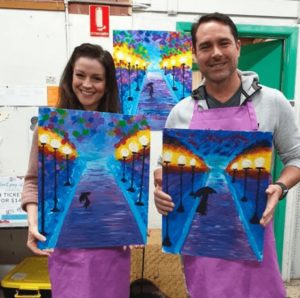 Sip and paint Melbourne